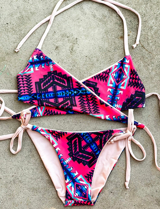 “Indian Outlaw” Reversible Swimsuit