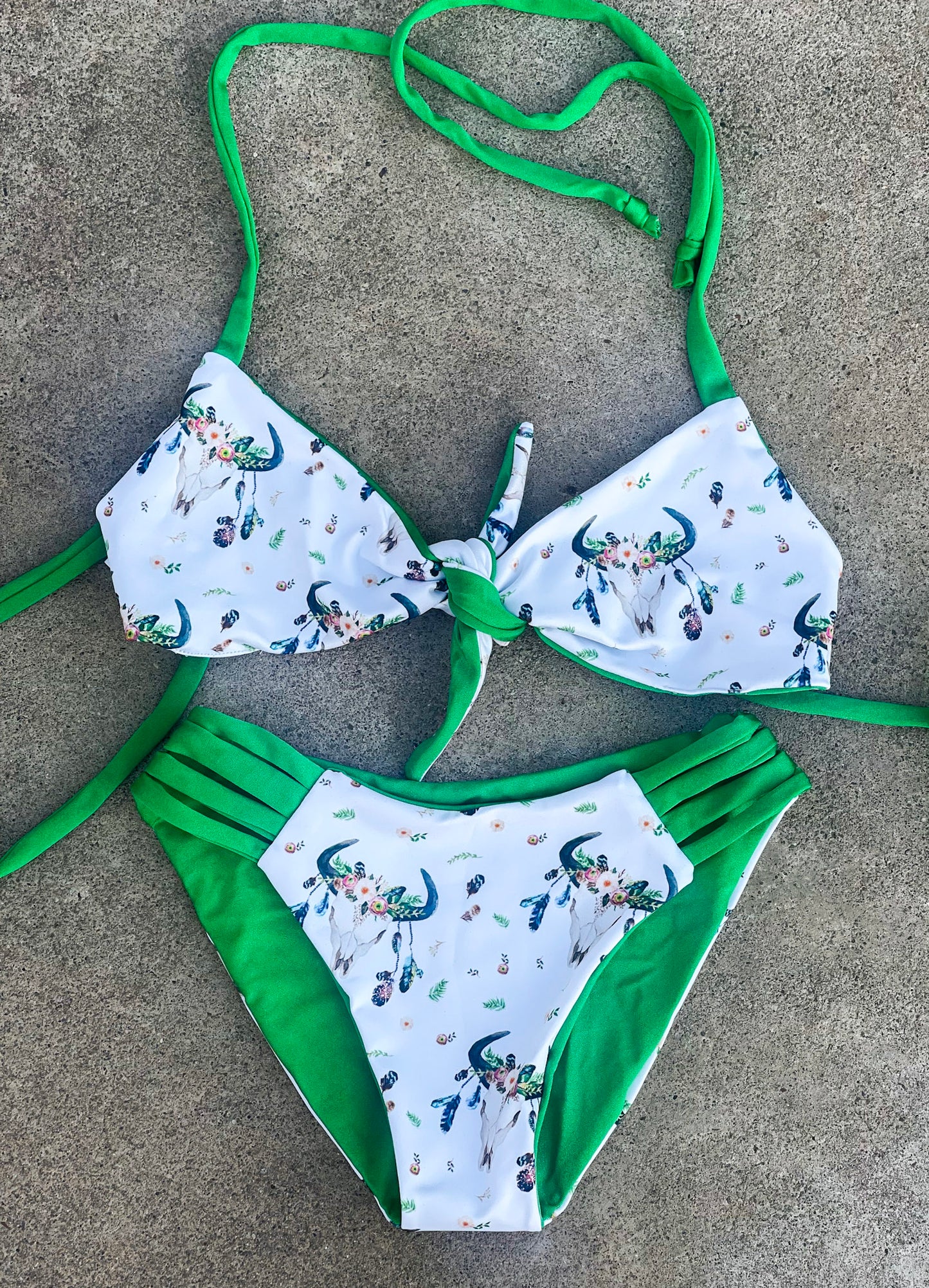 Bullskull Boho Swimsuit