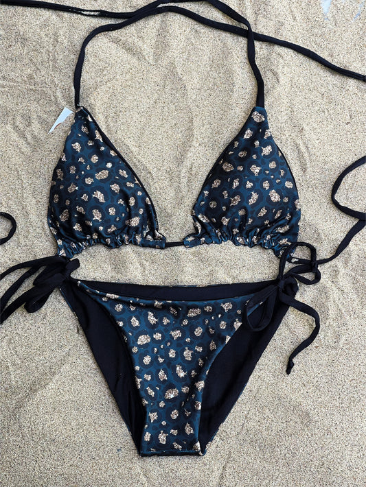 Edgy Cowgirl Glitter Bikini